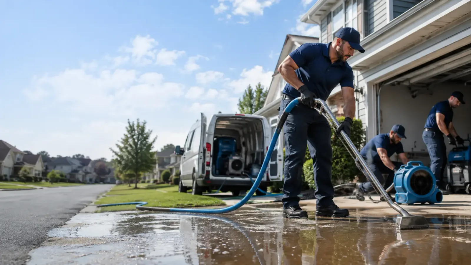 Flood Damage Restoration in Colfax, IN